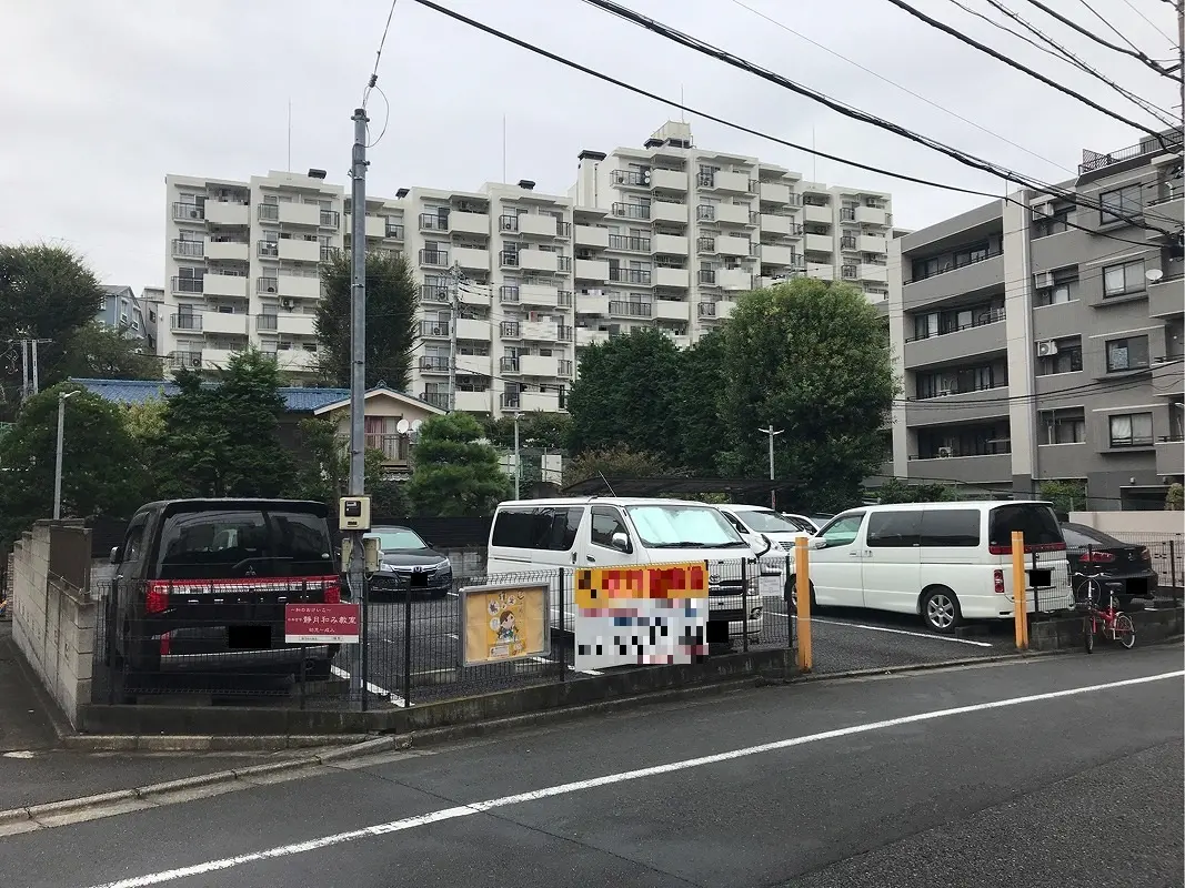 板橋区中台３丁目　月極駐車場